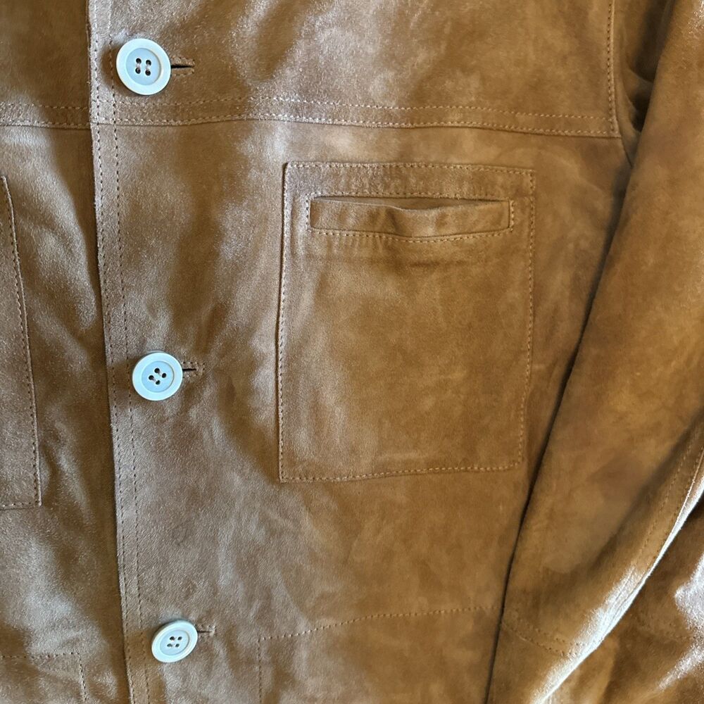 Italian Suede Jacket - Picture 3 of 14